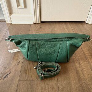 Hammitt Morgan Verdant Green Croissant Shoulder/Crossbody Bag New